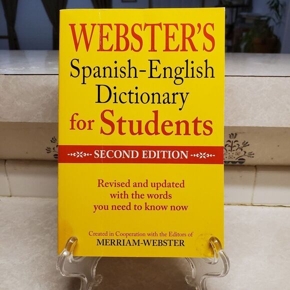 Webster's Spanish-English Dictionary for Students - Picture 1 of 4